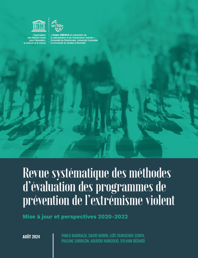 Revue systématique des méthodes d’évaluation des programmes de prévention de l’extrémisme violent- Mise à jour et perspectives 2020-2022