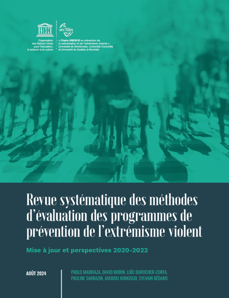 Revue systématique des méthodes d’évaluation des programmes de prévention de l’extrémisme violent-Mise à jour et perspectives 2020-2022