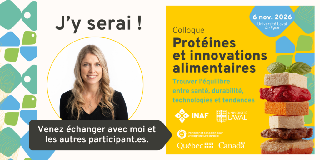 Colloque Protéines et innovations alimentaires